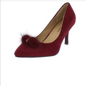 Burgundy dress shoes